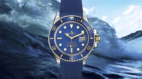 rolex submariner blue video